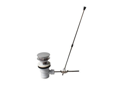 Unite bottom valve lift-up 114 chrome