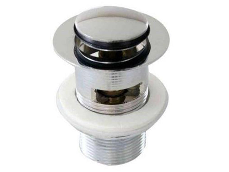 Unite bottom valve push-open 114 chrome