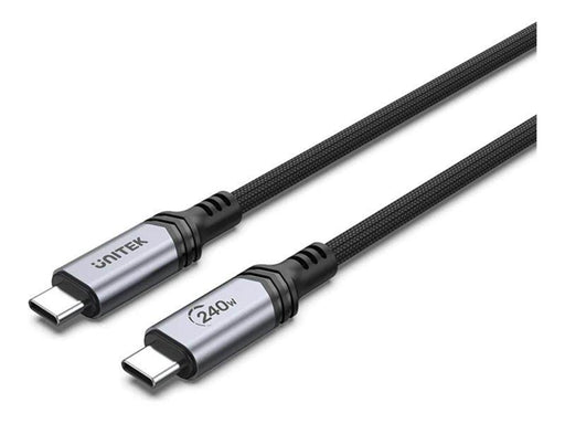 Unitek - USB-C cable - 24 pin USB-C to 24 pin USB-C - 2 m