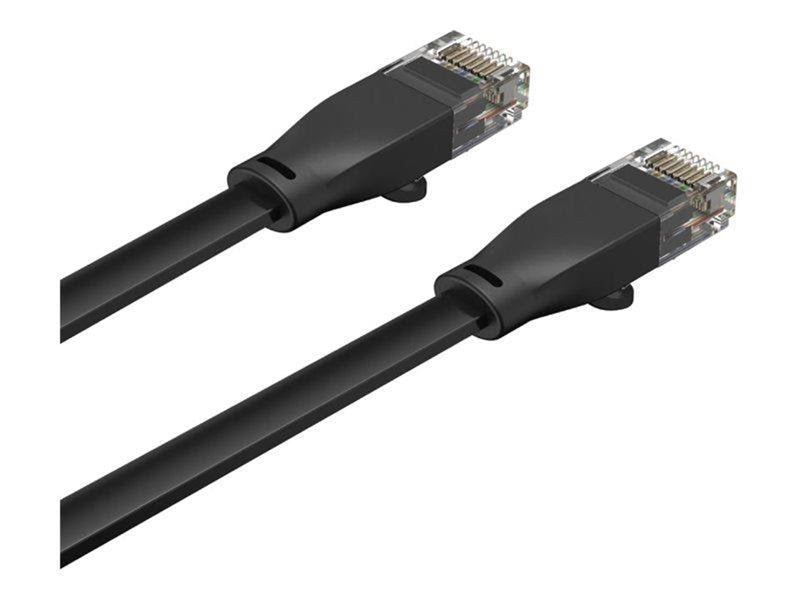 Unitek network cable - 3 m - black - Schwarz - 3m