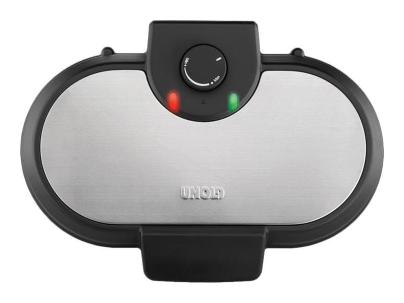 Unold 48165 American - pancake maker - brushed stainless steel/black