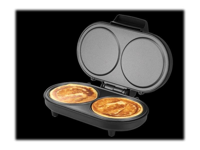Unold 48165 American - pancake maker - brushed stainless steel/black