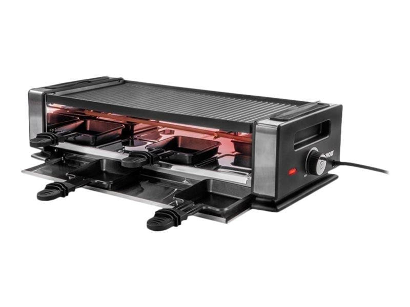 Unold 48760 Delice Basic - raclette/grill/griddle/hot stone - black/stainless steel