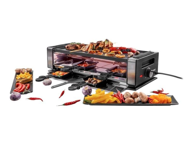 Unold 48760 Delice Basic - raclette/grill/griddle/hot stone - black/stainless steel