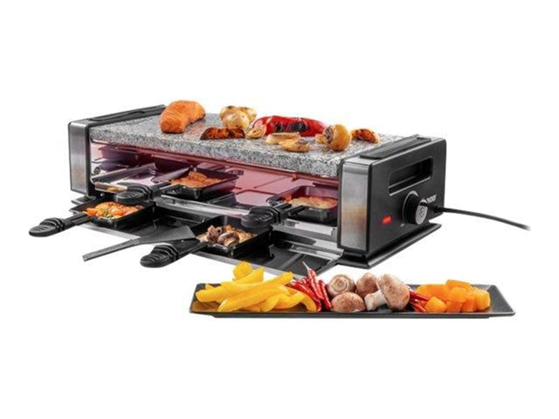 Unold 48760 Delice Basic - raclette/grill/griddle/hot stone - black/stainless steel
