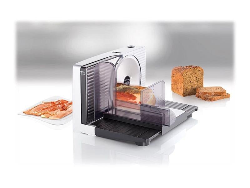 Unold Aufschnittmaschine 78866 - slicer - silver/black - 100 W