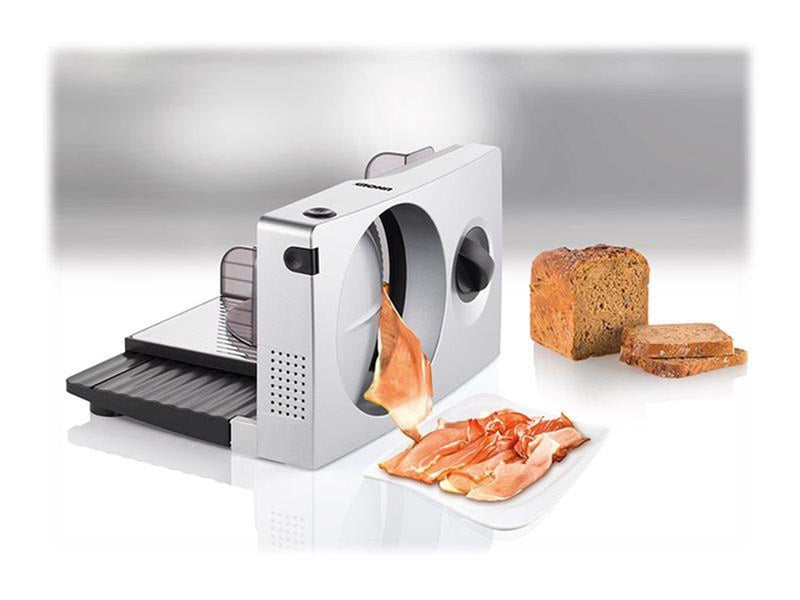 Unold Aufschnittmaschine 78866 - slicer - silver/black - 100 W