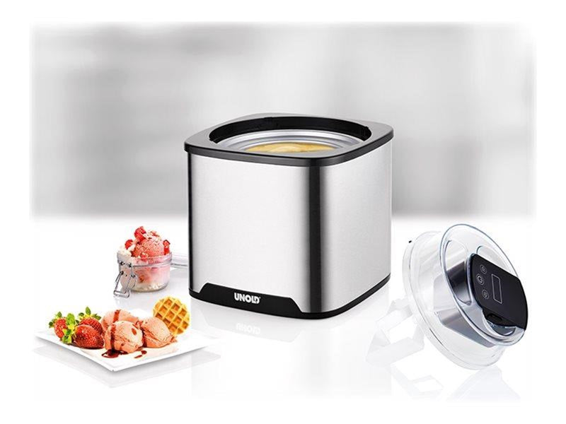 Unold Eismaschine 48855 Gelato - ice cream maker - stainless steel/black