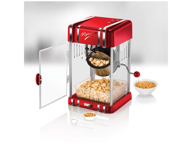 Unold Retro popcorn maker - red metallic