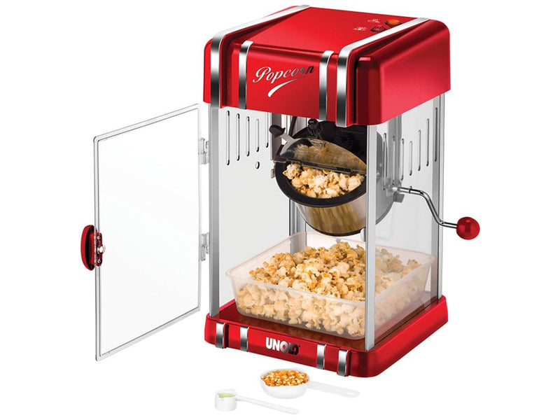 Unold Retro popcorn maker - red metallic