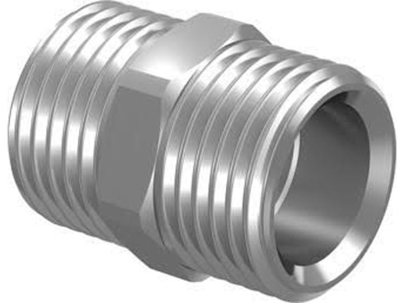 Uponor coupling plated uni 1/2mt-1/2mt