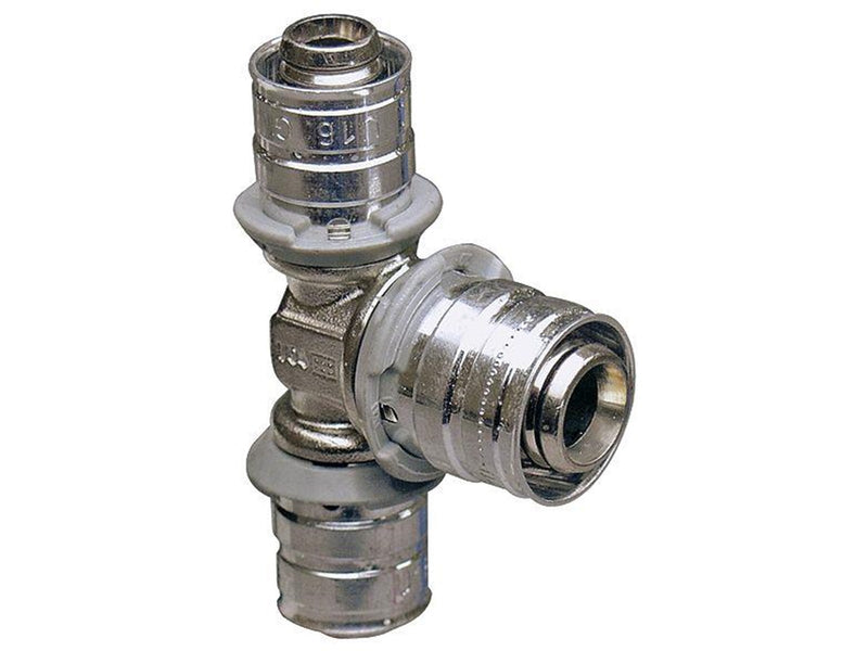 Uponor press tee reducer 50-40-50