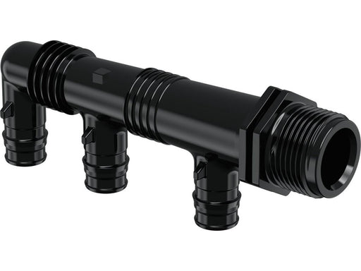 Uponor q&e manifold male thread ppsu black 4 x 16 mm