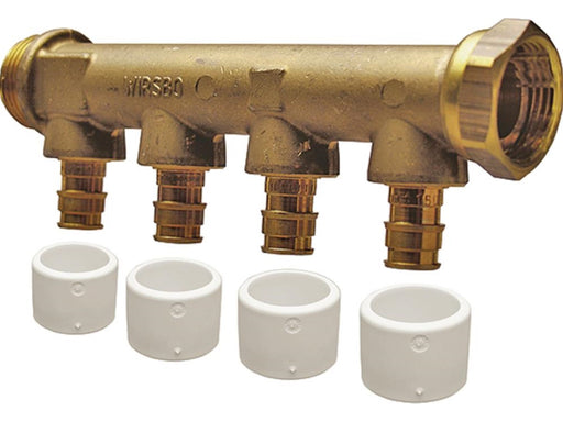 Uponor q&e manifold male thread swivel nkb dr 3/4mt/sn 3x15 c/c35mm