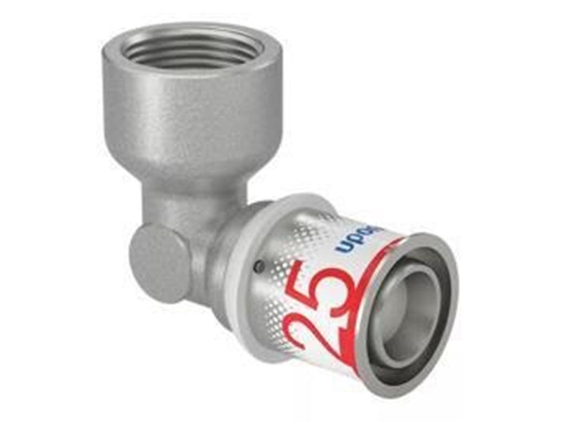Uponor s-press plus elbow female thread 25 mm x 34