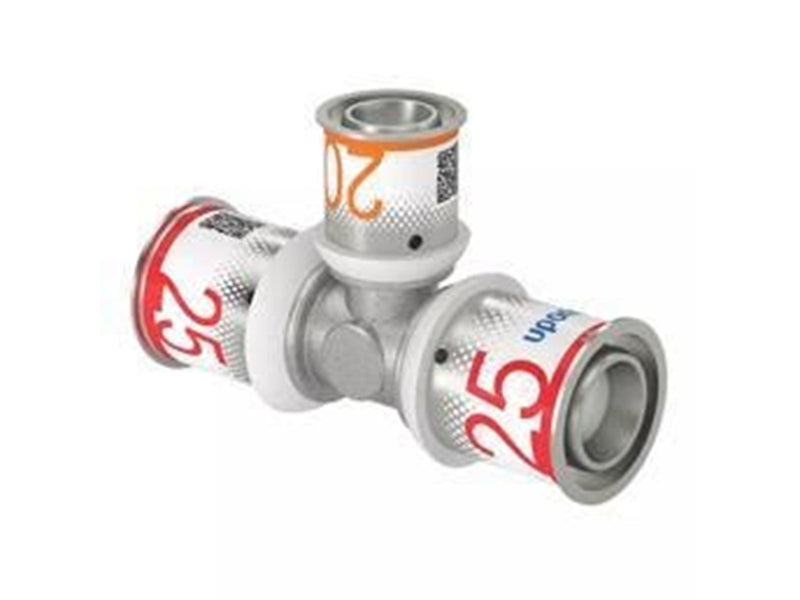 Uponor s-press plus tee reducer 25 x 20 x 25 mm
