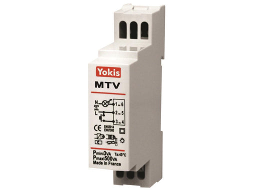 Urmet Mtv500m din rail mounted electronic dimmer with timer
