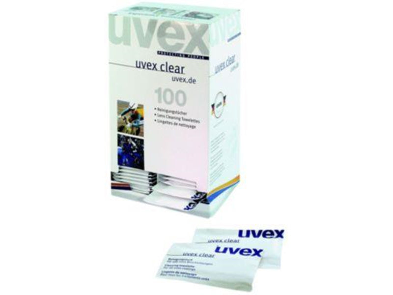 Uvex Tri-Clens cleaning towel - pack of 100