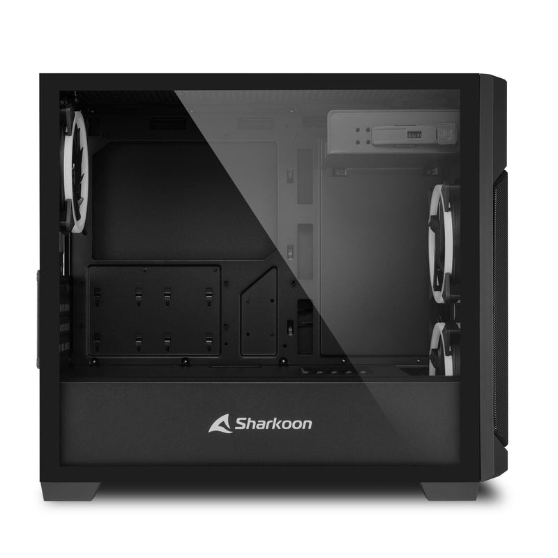 Sharkoon PC Gehäuse V1000 RGB Micro-ATX schwarz