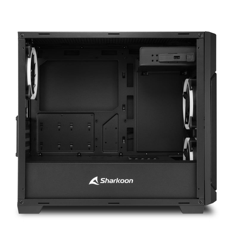 Sharkoon PC Gehäuse V1000 RGB Micro-ATX schwarz