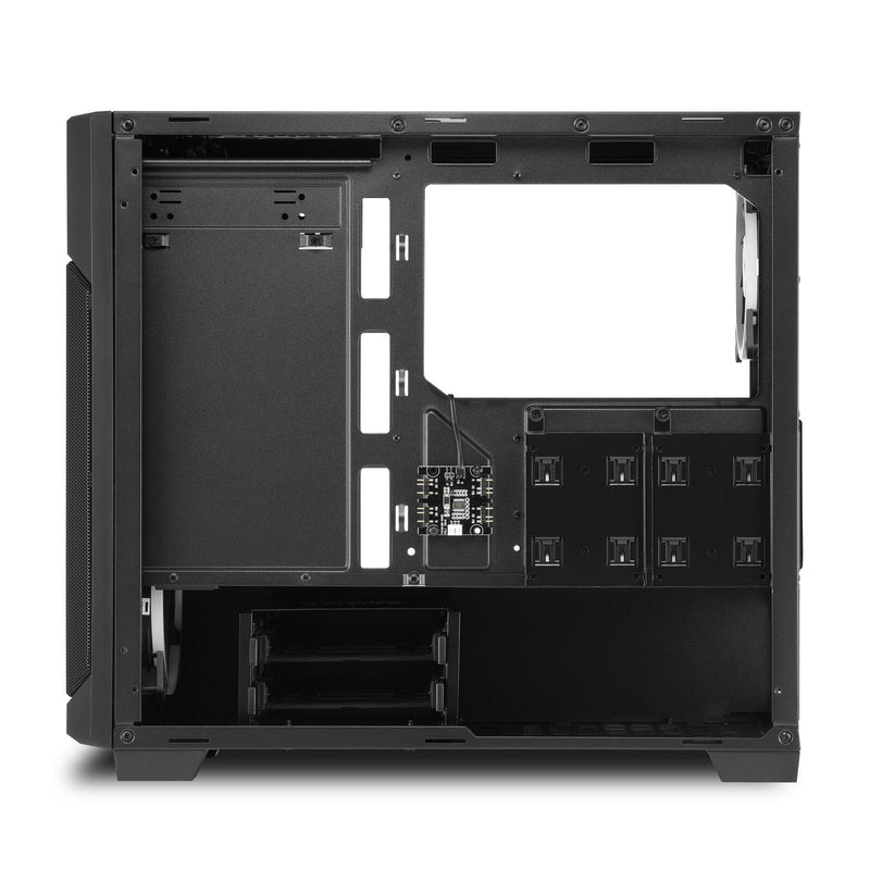 Sharkoon PC Gehäuse V1000 RGB Micro-ATX schwarz