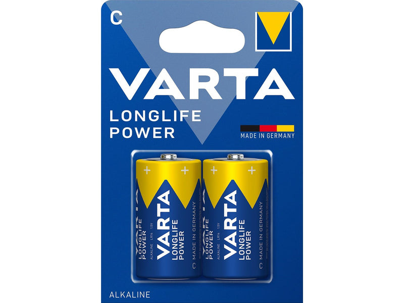 VARTA C Long Life Power 2-Pack