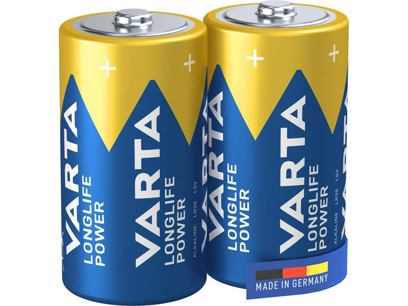VARTA C Long Life Power 2-Pack