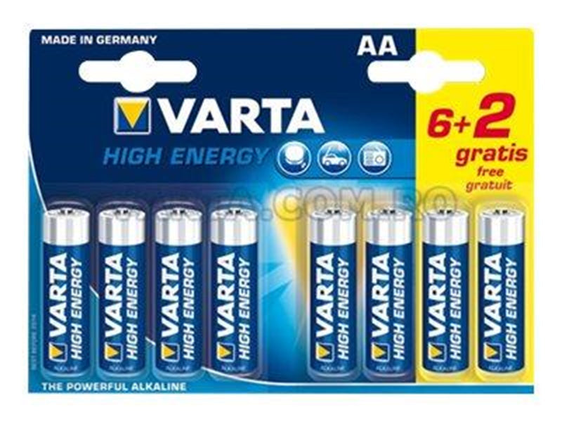 VARTA High Energy 6+2