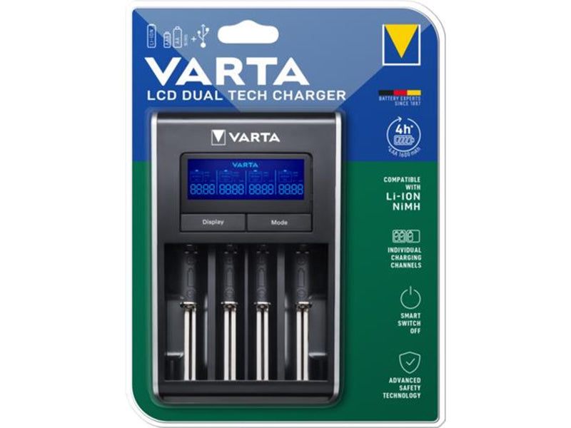 VARTA LCD Dual Tech Charger battery charger