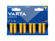 VARTA Longlife 4106 battery - 8 x AA / LR6 - Alkaline