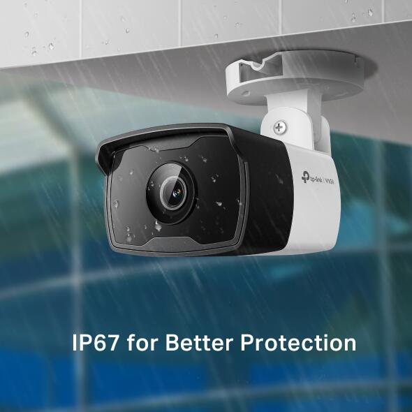 TP-Link VIGI C340I IR Netzwerk-Überwachungskamera für den Außenbereich mit 4 mm Objektiv