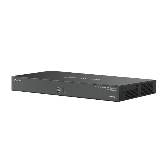 TP-Link VIGI NVR4032H 32 Kanal Netzwerk Video Recorder, 4x bis zu 10TB SATA HDD intern montierbar, Rack-fähig