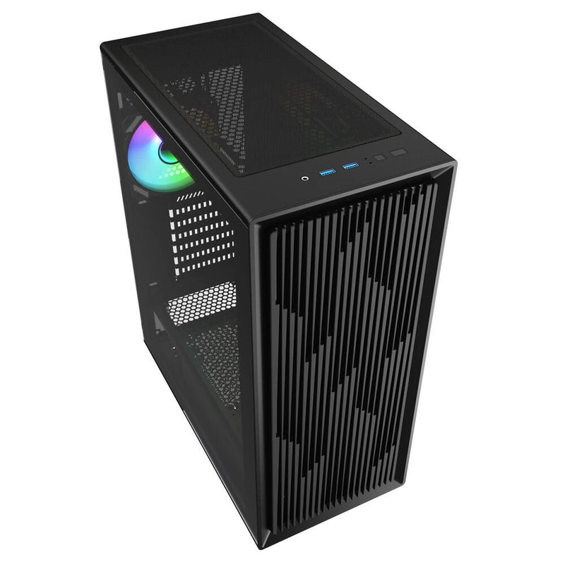 Sharkoon PC Gehäuse VK2 RGB Black ATX schwarz