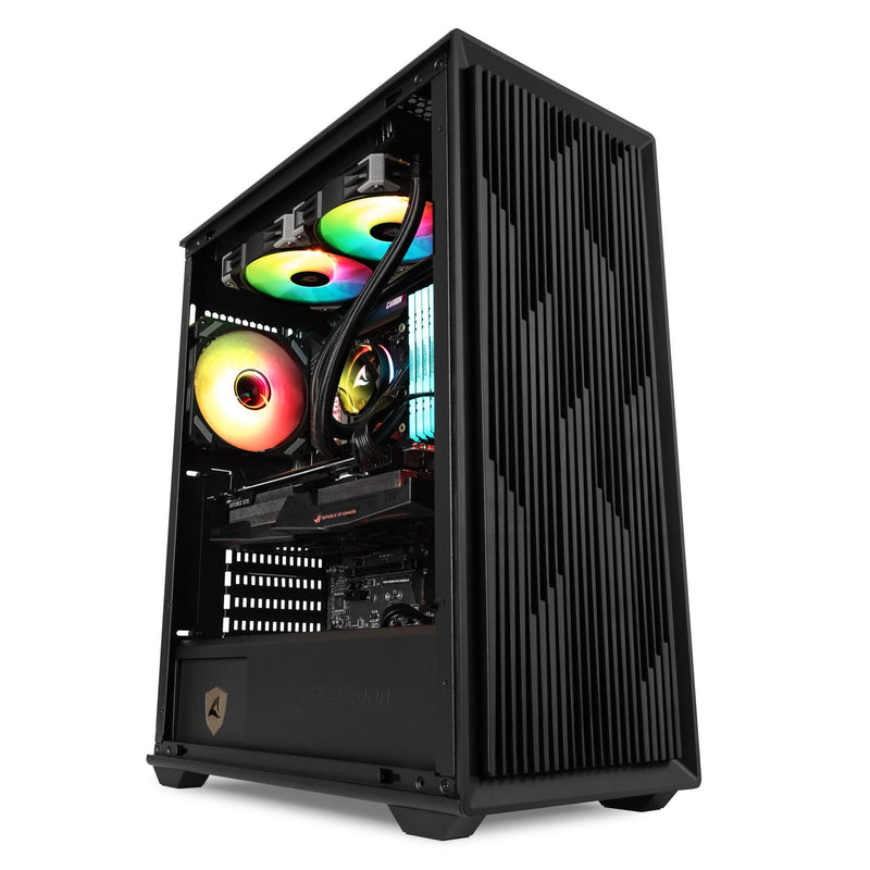 Sharkoon PC Gehäuse VK2 RGB Black ATX schwarz