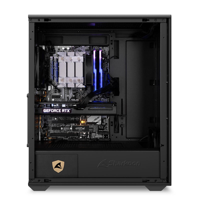 Sharkoon PC Gehäuse VK3 Black ATX schwarz