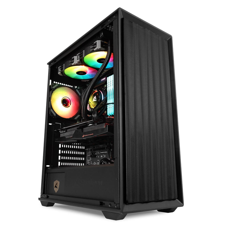 Sharkoon PC Gehäuse VK3 RGB Black ATX schwarz