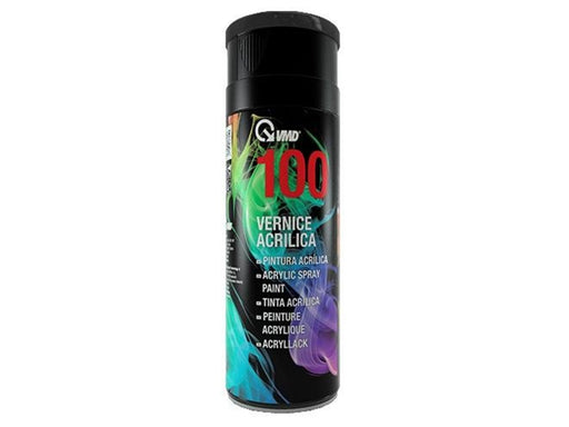 VMD 100 Spray paint Black satin RAL9005 - 400ml