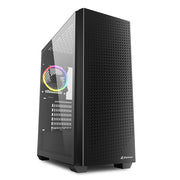 Sharkoon PC Gehäuse VS9 RGB Black ATX schwarz