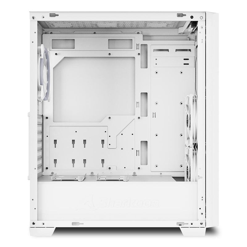 Sharkoon PC Gehäuse VS9 RGB White ATX weiß