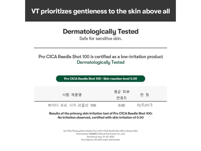 VT COSMETICS Pro Cica Reedle Shot 100 50ml