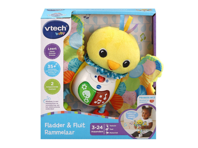 VTech Baby Flutter & Whistle Rattle