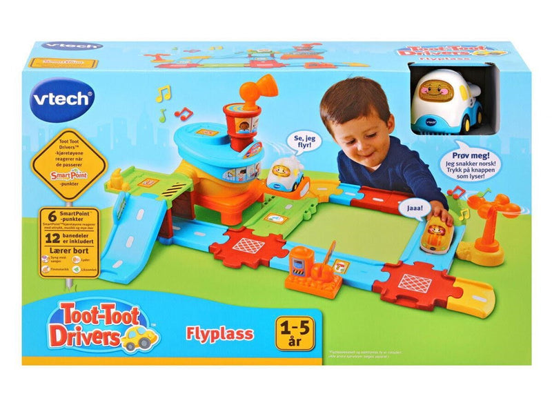 VTech Toot Toot Driver Flyplass NO