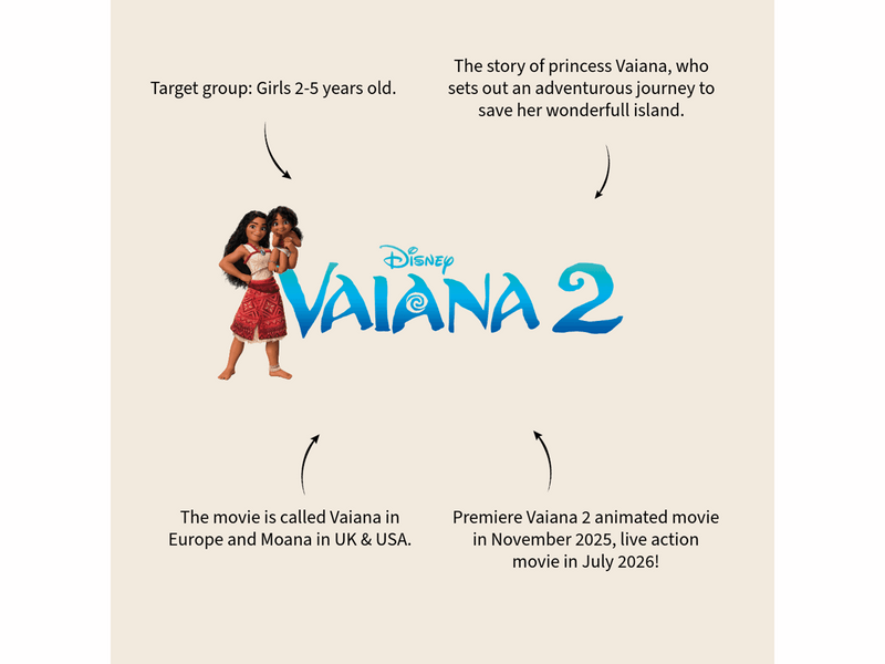 Vadobag Backpack Vaiana 2 Ocean Sisters