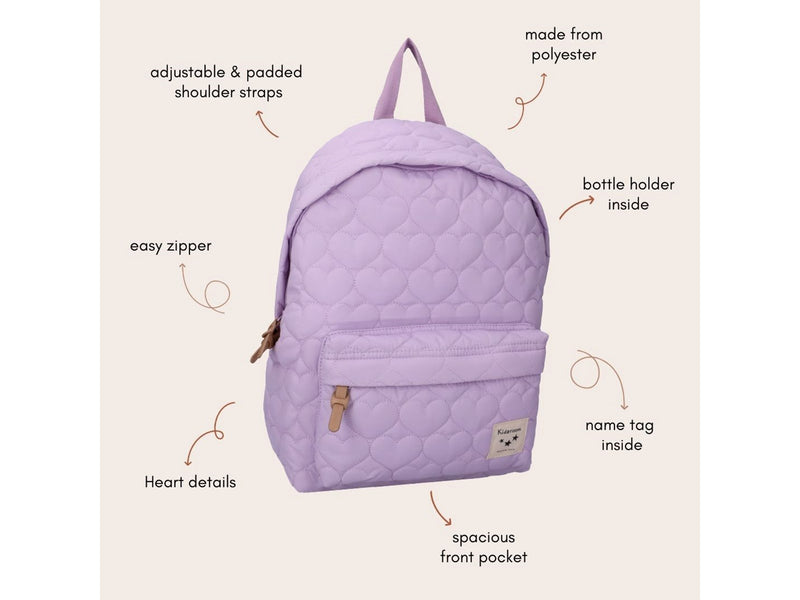 Vadobag Backpack Wonderful Worlds - Quilted - Purple