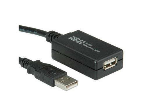 Value Usb 2.0 active extension cable 12m