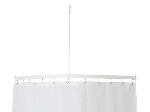 Van Der P Profil 5001 l-shaped shower rail white