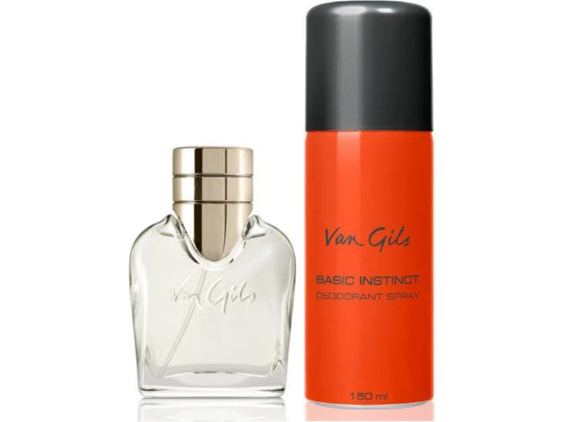 Van Gils Basic instinct EDT 40 ml Deodorant Spray 150 ml