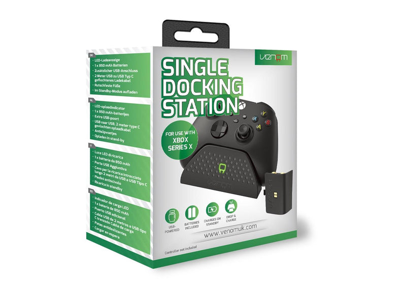Venom Single Docking Station - Wired - Microsoft Xbox One