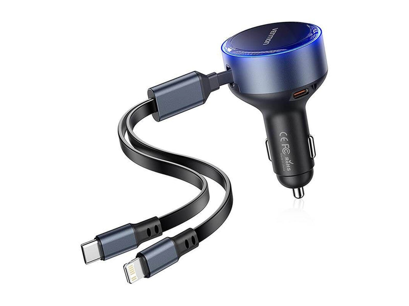 Vention FFOB0 USB-C car charger + USB-C/Lightning 30W cable