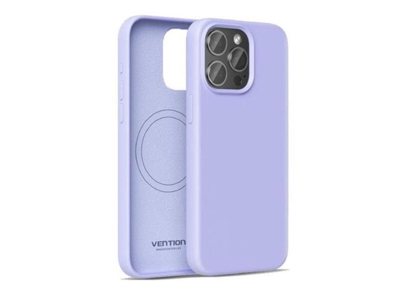 Vention KUFV0-40 Silicone Case for iPhone 15 Pro Max (purple)